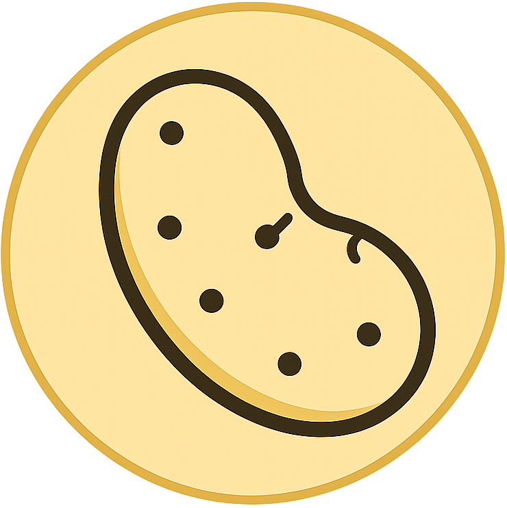Premium quality potatoes selected for fresh-cut chips and fries